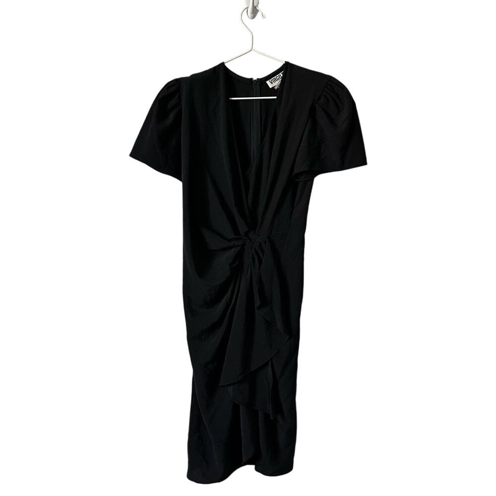 Vintage Virgo II Black Short Dress  size 8